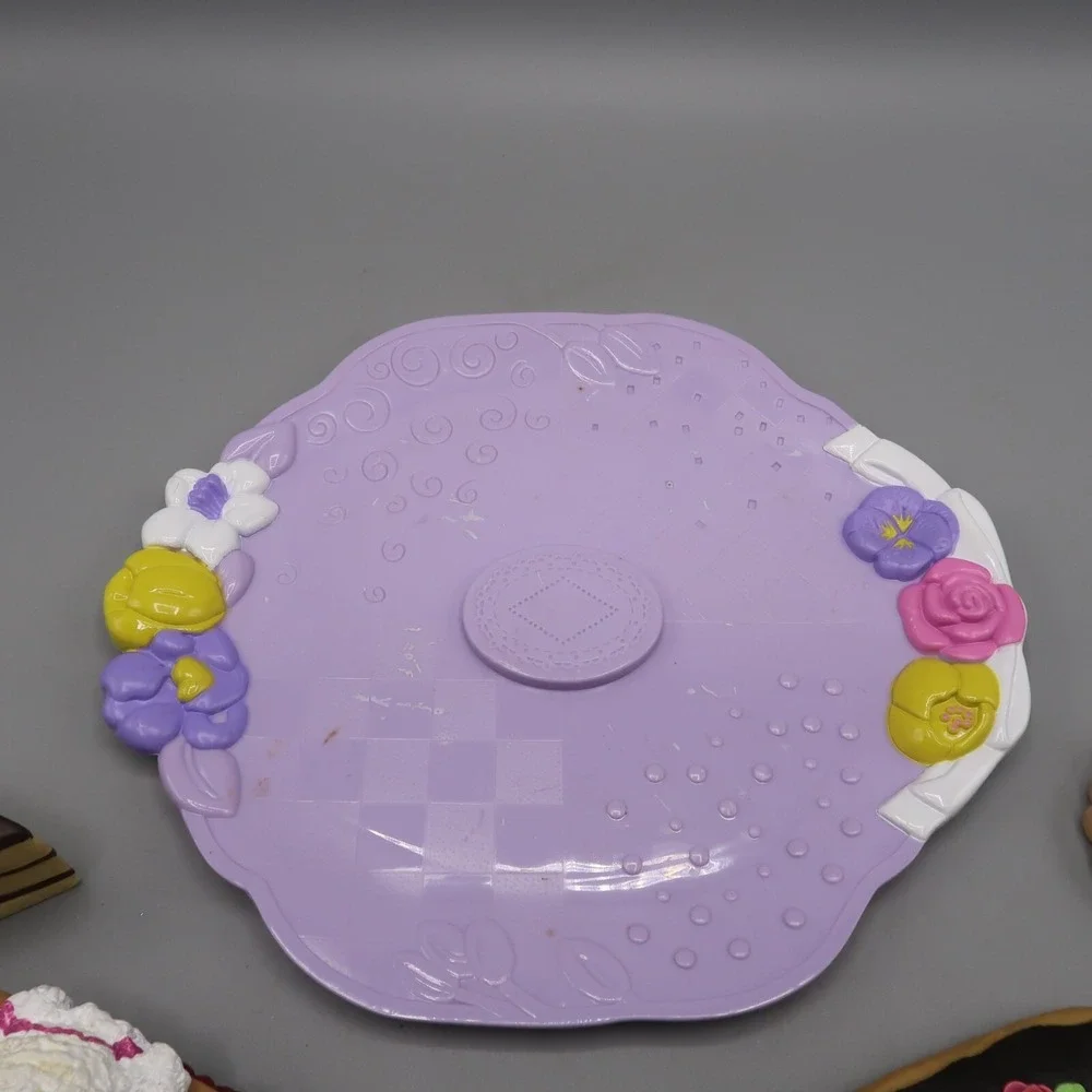 Tikes Kidsview Food Tea Bunny Desert  Mini Sweet Tray Pastry